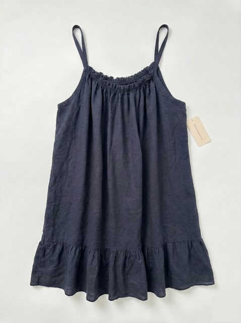 Navy blue strappy cami top