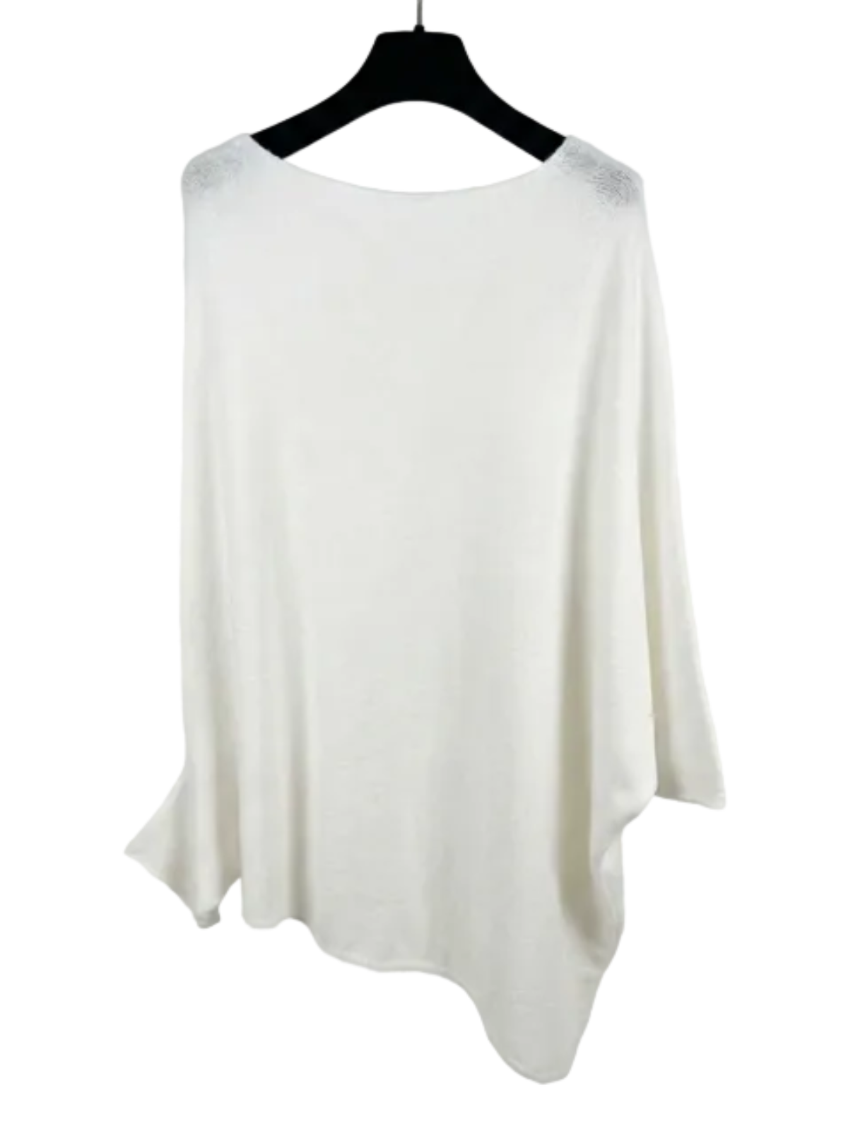 White sweater on a hanger